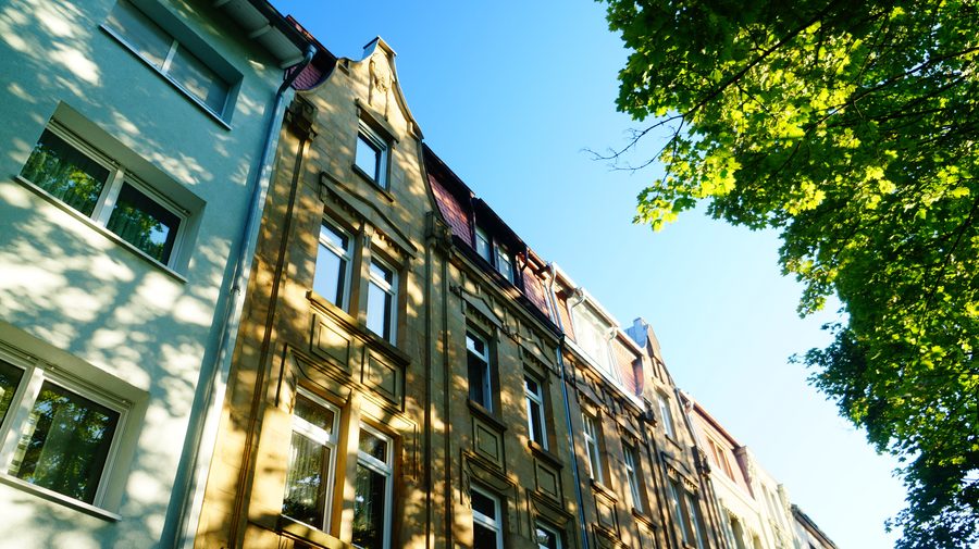Historische Altbaufassade