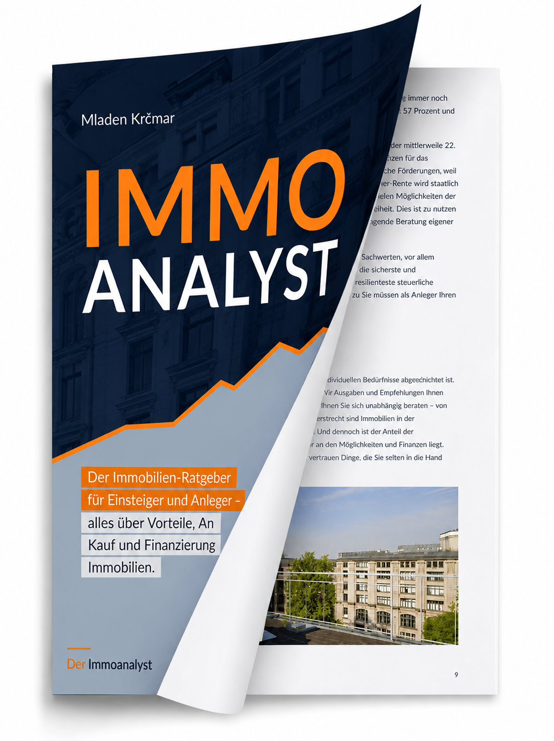 E-Book Cover: Immoanalyst – Einstieg in echte Werte, Mladen Krčmar